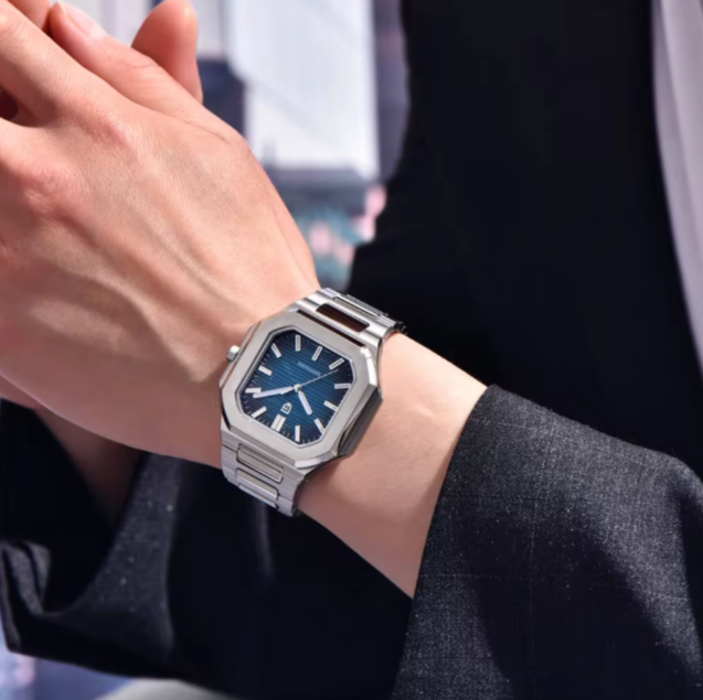 PAGANI DESIGN New Square Men Quartz Watch Luxury Sapphire Glass